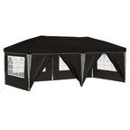 Tenda per feste a pop-up 575 x 288 x 245 cm Nero