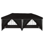 Tenda per feste a pop-up 575 x 288 x 245 cm Nero