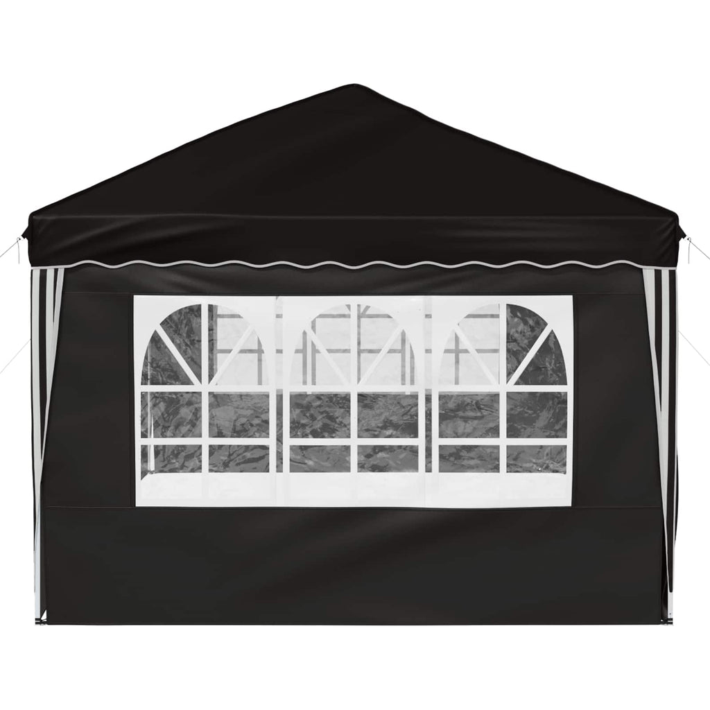 Tenda per feste a pop-up 575 x 288 x 245 cm Nero