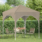 Tenda per feste a pop-up 194 x 194 x 245 cm Crema