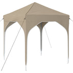 Tenda per feste a pop-up 194 x 194 x 245 cm Crema