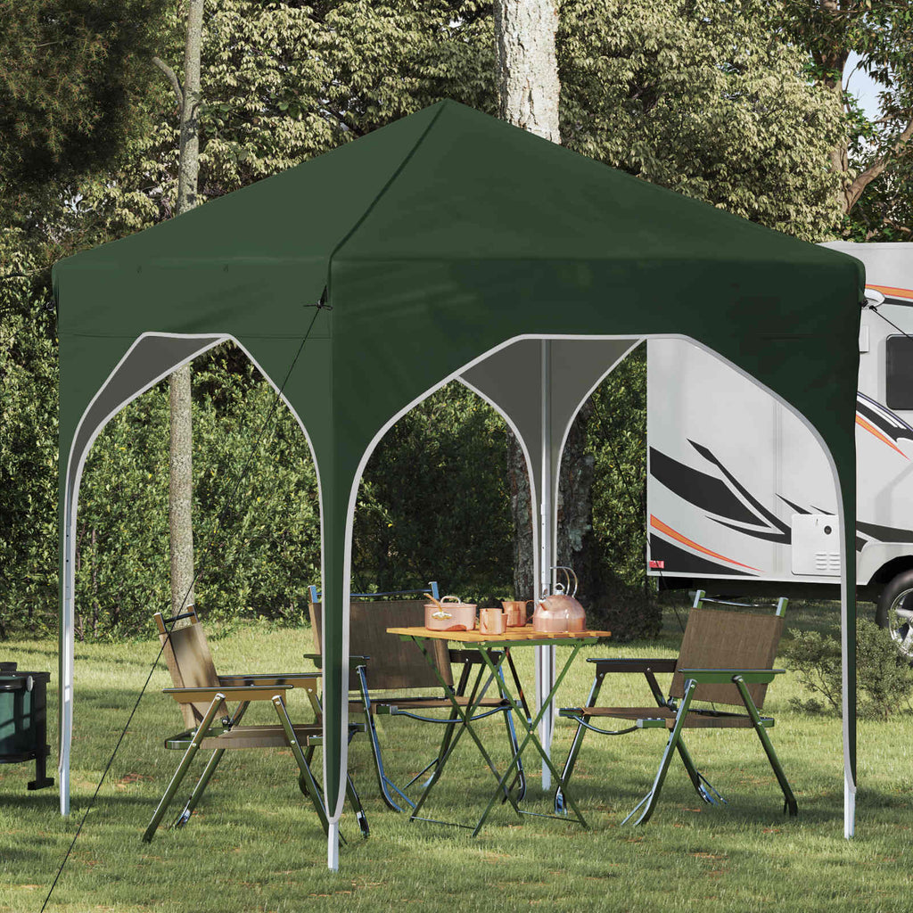 Tenda per feste a pop-up 194 x 194 x 245 cm Verde