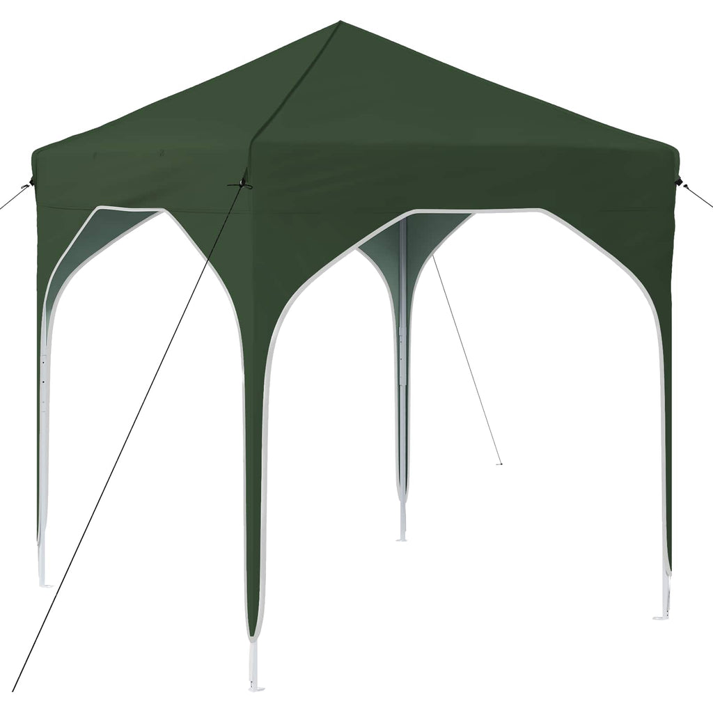Tenda per feste a pop-up 194 x 194 x 245 cm Verde