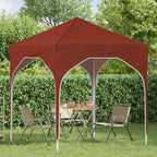 Tenda per feste a pop-up 194 x 194 x 245 cm Terracotta