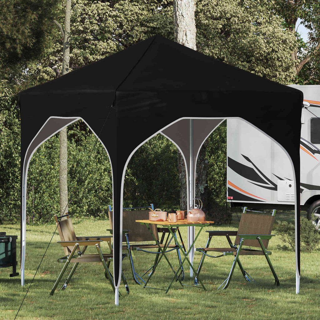 Tenda per feste a pop-up 194 x 194 x 245 cm Nero