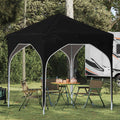 Tenda per feste a pop-up 194 x 194 x 245 cm Nero