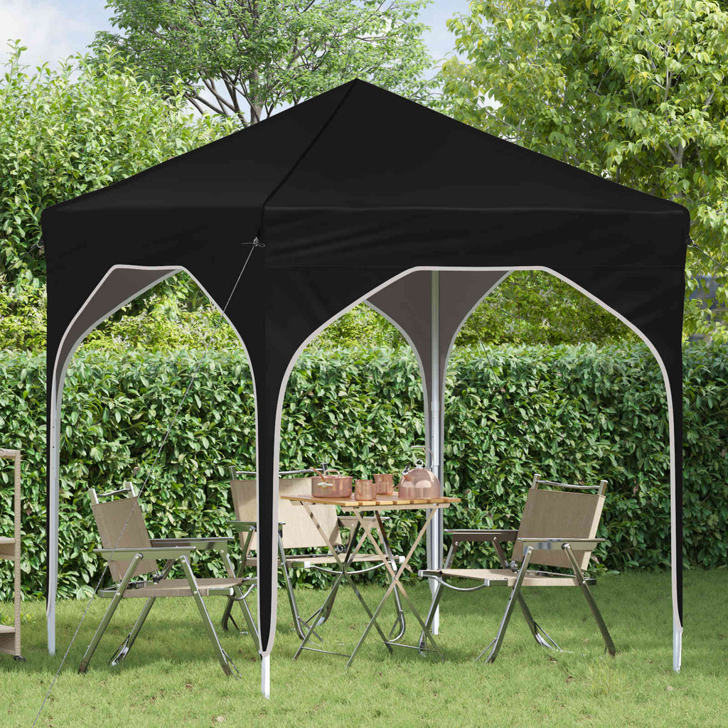 Tenda per feste a pop-up 194 x 194 x 245 cm Nero