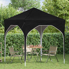 Tenda per feste a pop-up 194 x 194 x 245 cm Nero