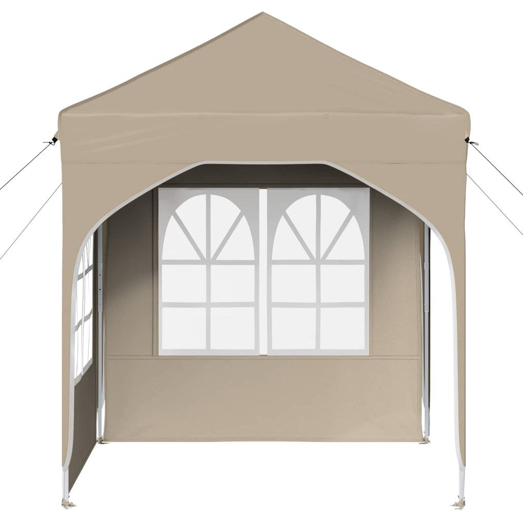 Tenda per feste a pop-up 192 x 192 x 245 cm Crema