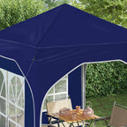 Tenda per feste a pop-up 192 x 192 x 245 cm Blu