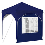 Tenda per feste a pop-up 192 x 192 x 245 cm Blu