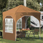 Tenda per feste a pop-up 192 x 192 x 245 cm Beige