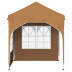 Tenda per feste a pop-up 192 x 192 x 245 cm Beige