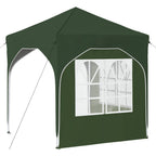 Tenda per feste a pop-up 192 x 192 x 245 cm Verde