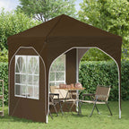 Tenda per feste a pop-up 192 x 192 x 245 cm Tortora