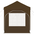 Tenda per feste a pop-up 192 x 192 x 245 cm Tortora