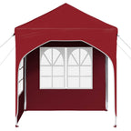 Tenda per feste a pop-up 192 x 192 x 245 cm Borgogna