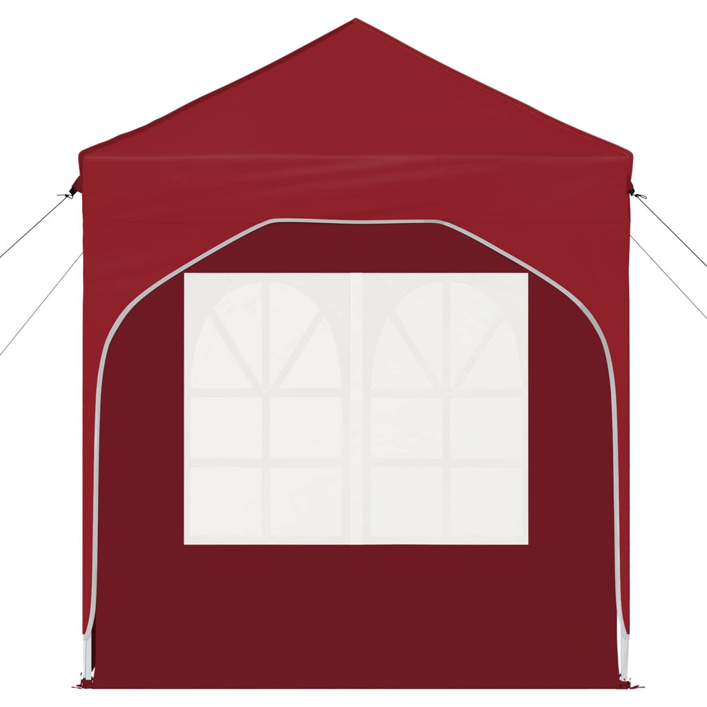 Tenda per feste a pop-up 192 x 192 x 245 cm Borgogna
