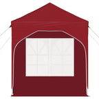 Tenda per feste a pop-up 192 x 192 x 245 cm Borgogna