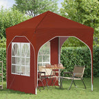Tenda per feste a pop-up 192 x 192 x 245 cm Terracotta