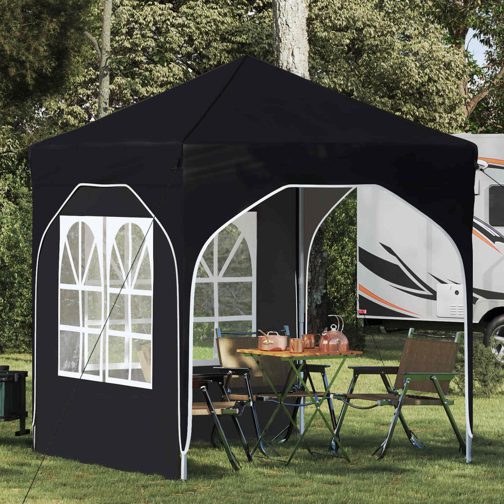 Tenda per feste a pop-up 192 x 192 x 245 cm Nero