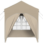 Tenda per feste a pop-up 192 x 192 x 245 cm Crema