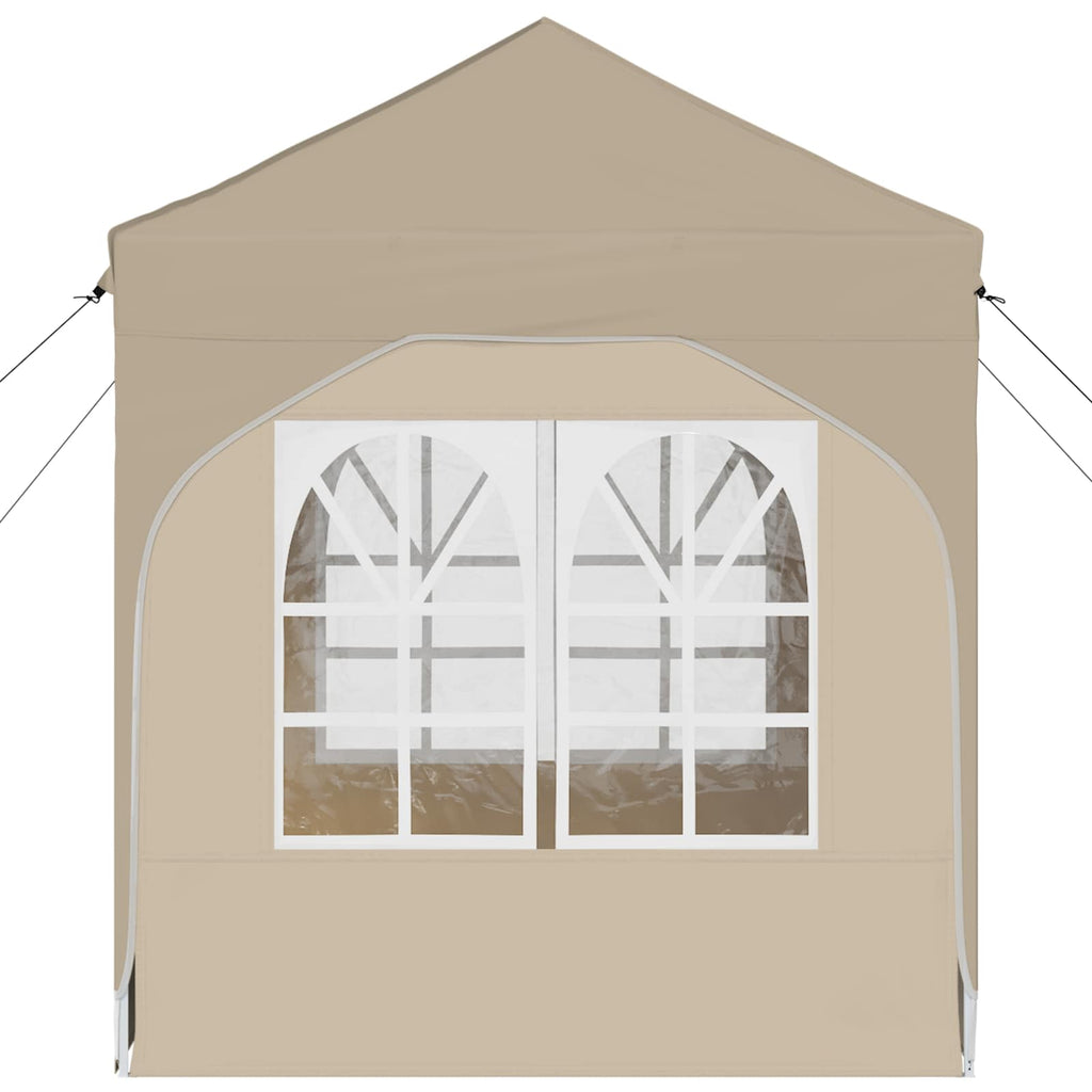 Tenda per feste a pop-up 192 x 192 x 245 cm Crema