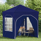 Tenda per feste a pop-up 192 x 192 x 245 cm Blu