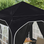 Tenda per feste a pop-up 192 x 192 x 245 cm Antracite