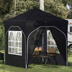 Tenda per feste a pop-up 192 x 192 x 245 cm Antracite