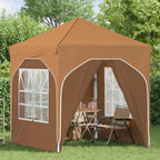 Tenda per feste a pop-up 192 x 192 x 245 cm Beige