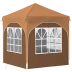 Tenda per feste a pop-up 192 x 192 x 245 cm Beige