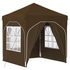 Tenda per feste a pop-up 192 x 192 x 245 cm Tortora