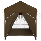 Tenda per feste a pop-up 192 x 192 x 245 cm Tortora