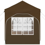 Tenda per feste a pop-up 192 x 192 x 245 cm Tortora