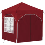 Tenda per feste a pop-up 192 x 192 x 245 cm Borgogna