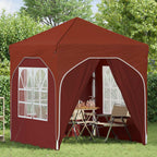 Tenda per feste a pop-up 192 x 192 x 245 cm Terracotta