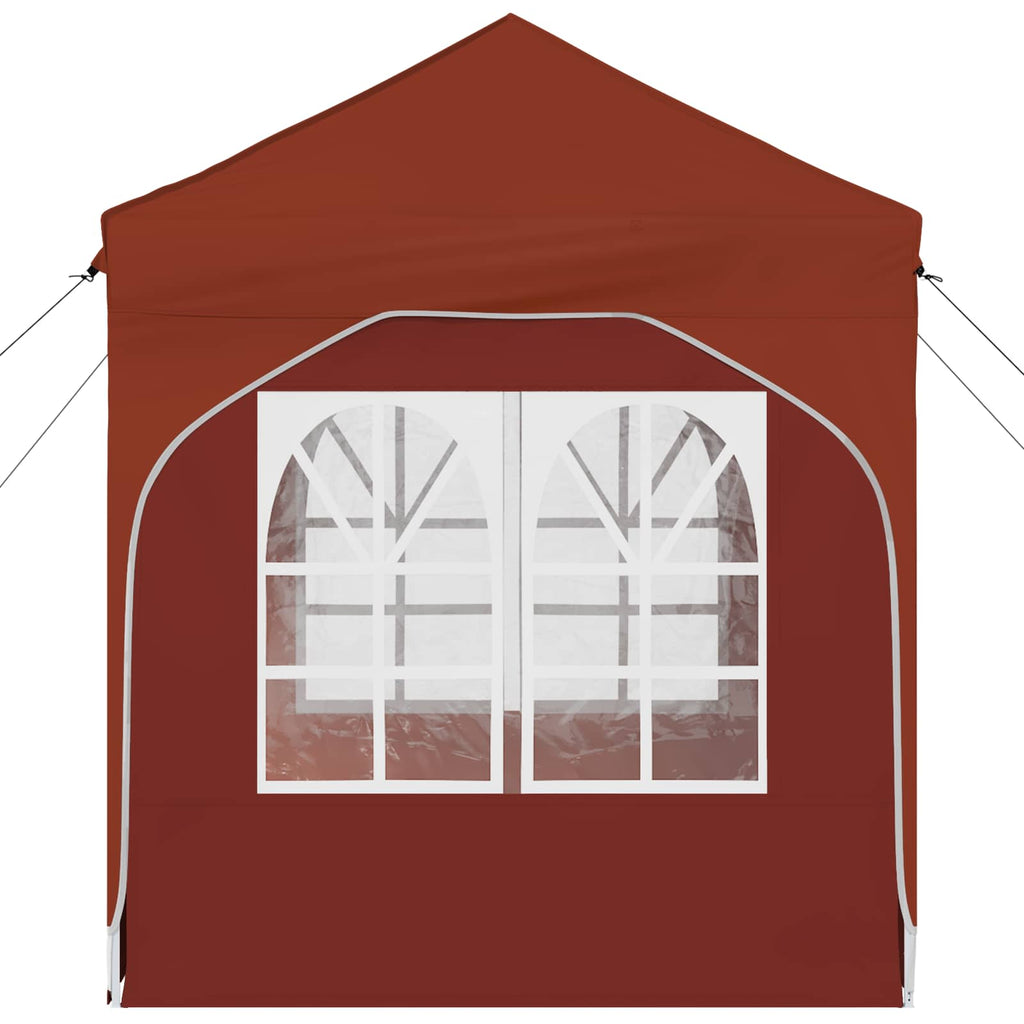 Tenda per feste a pop-up 192 x 192 x 245 cm Terracotta