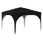 Tenda per feste a pop-up 290 x 290 x 245 cm Antracite