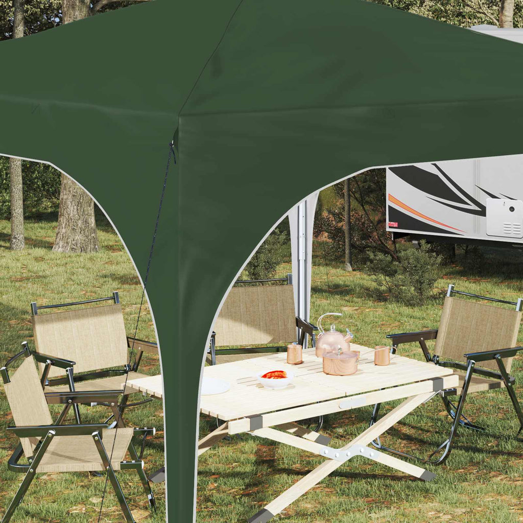 Tenda per feste a pop-up 290 x 290 x 245 cm Verde