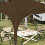 Tenda per feste a pop-up 290 x 290 x 245 cm Tortora