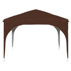 Tenda per feste a pop-up 290 x 290 x 245 cm Marrone
