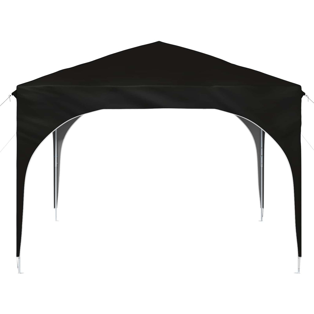 Tenda per feste a pop-up 290 x 290 x 245 cm Nero