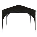 Tenda per feste a pop-up 290 x 290 x 245 cm Nero