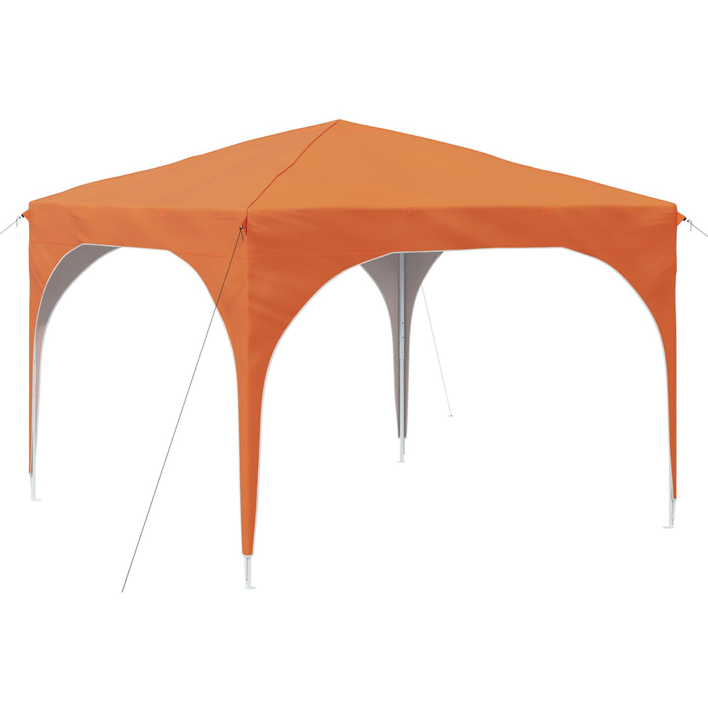 Tenda per feste a pop-up 290 x 290 x 245 cm Arancione
