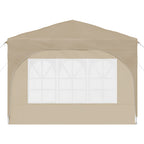Tenda per feste a pop-up 290 x 290 x 245 cm Crema