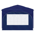 Tenda per feste a pop-up 290 x 290 x 245 cm Blu