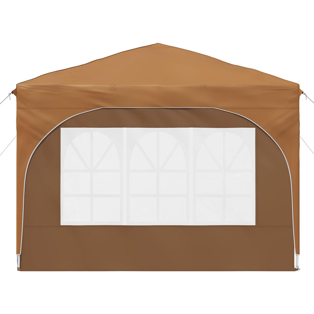 Tenda per feste a pop-up 290 x 290 x 245 cm Beige