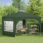 Tenda per feste a pop-up 290 x 290 x 245 cm Verde