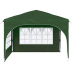 Tenda per feste a pop-up 290 x 290 x 245 cm Verde
